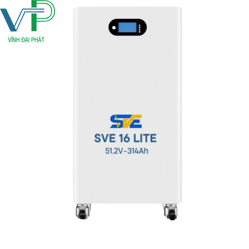 Pin lưu trữ SVE 16KW LITE | 51,2V 314Ah chính hãng