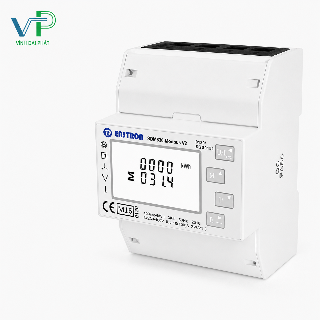 Meter EASTRON 3 pha 100A - SDM630-Modbus V2