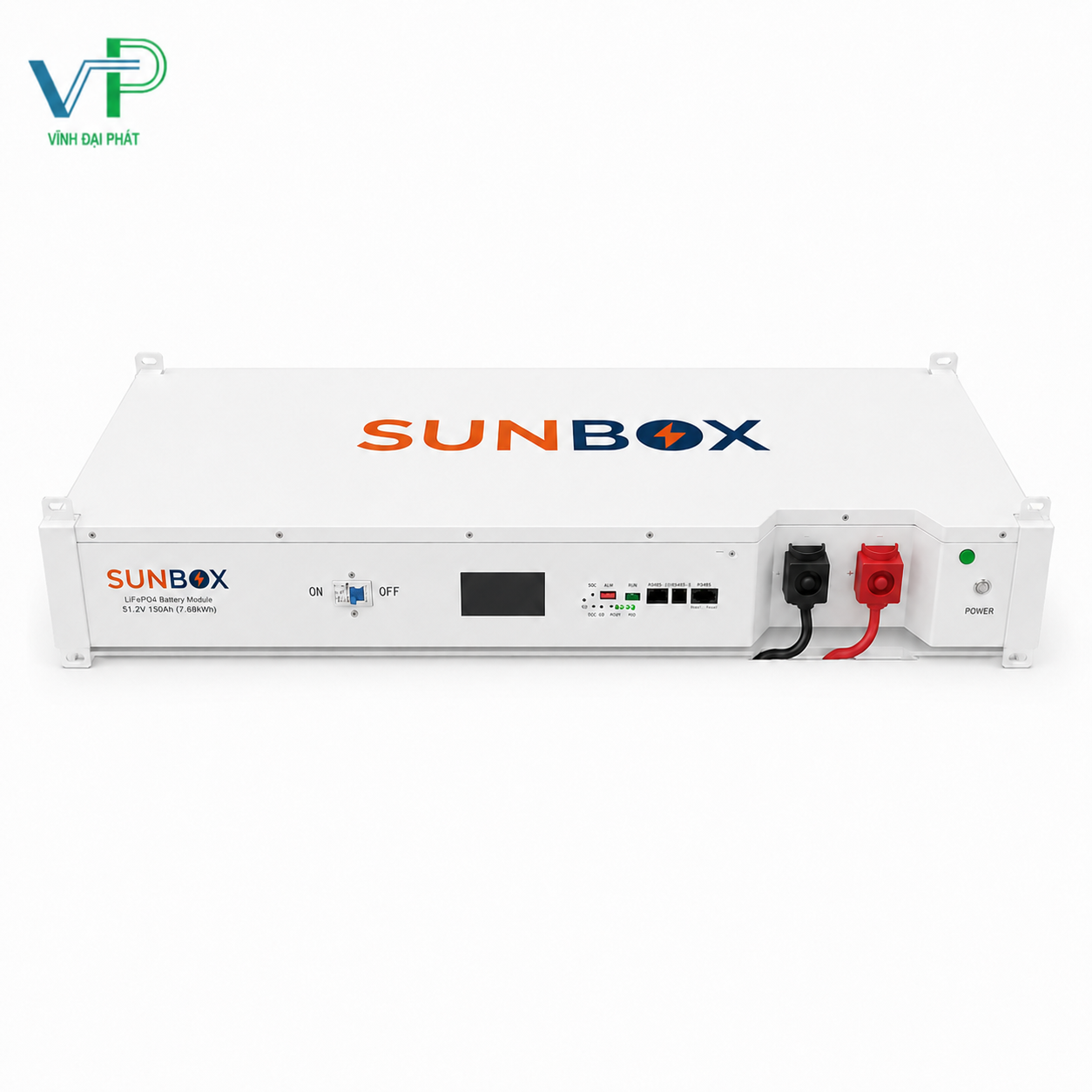 Pin lưu trữ điện mặt trời Sunbox 150Ah - 51,2V 7,68KW